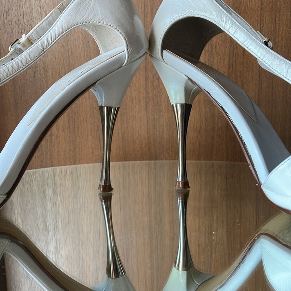 Aldo white leather heels - Picture 2 of 6